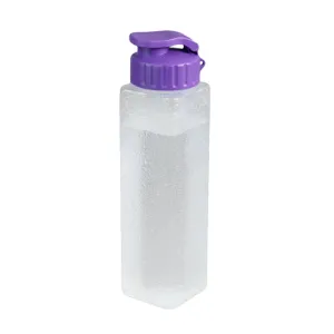 600ml Sports Water Bottle Square Frosted LCSFB60