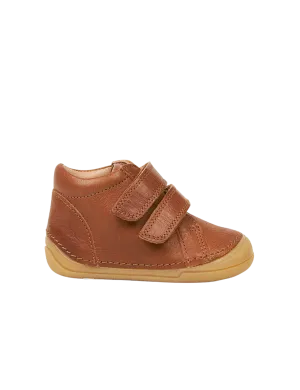 Mini Bootie Velcro - Cognac