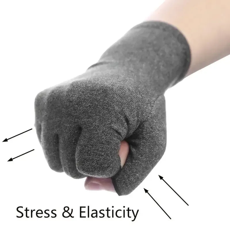 2-Pairs: Rheumatoid Arthritis Magnetic Compression Gloves