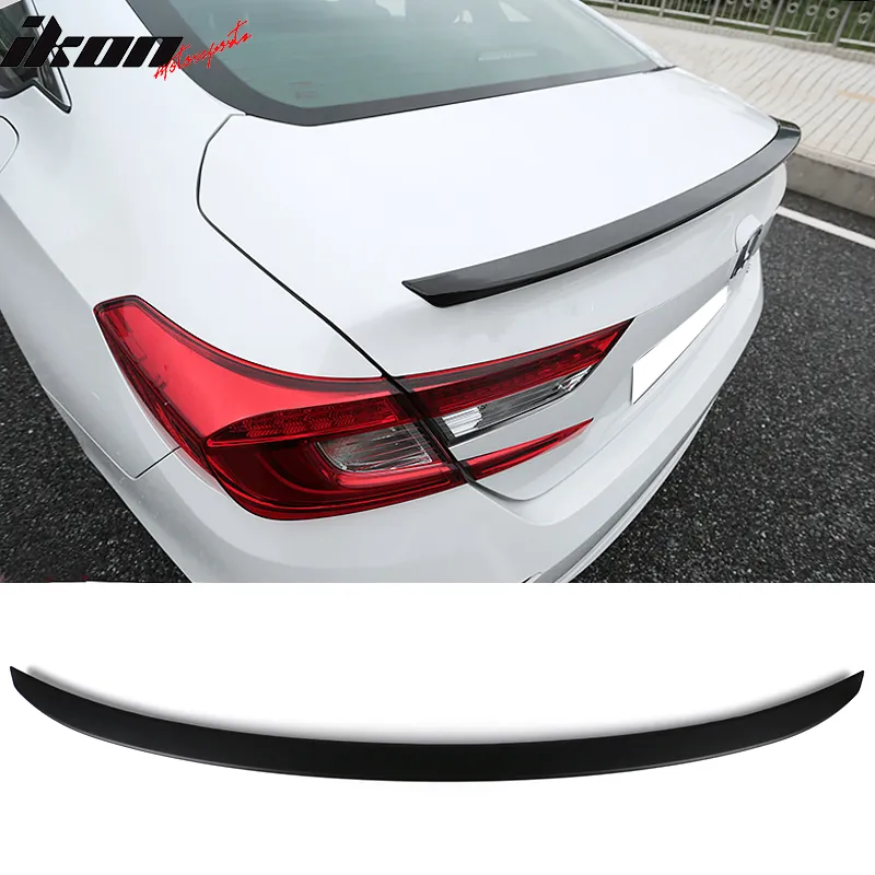 2018-2022 Honda Accord Carbon Fiber Print 4Dr Rear Trunk Spoiler ABS