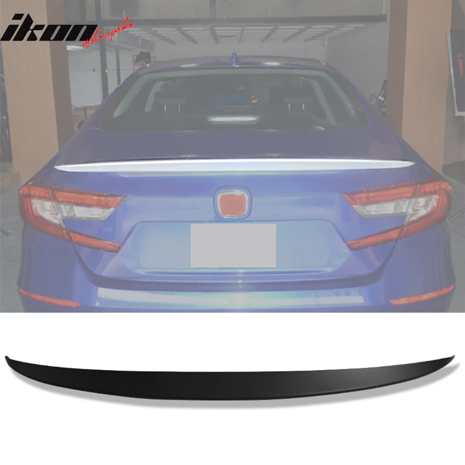 2018-2022 Honda Accord CZZ Style Painted Rear Trunk Spoiler ABS