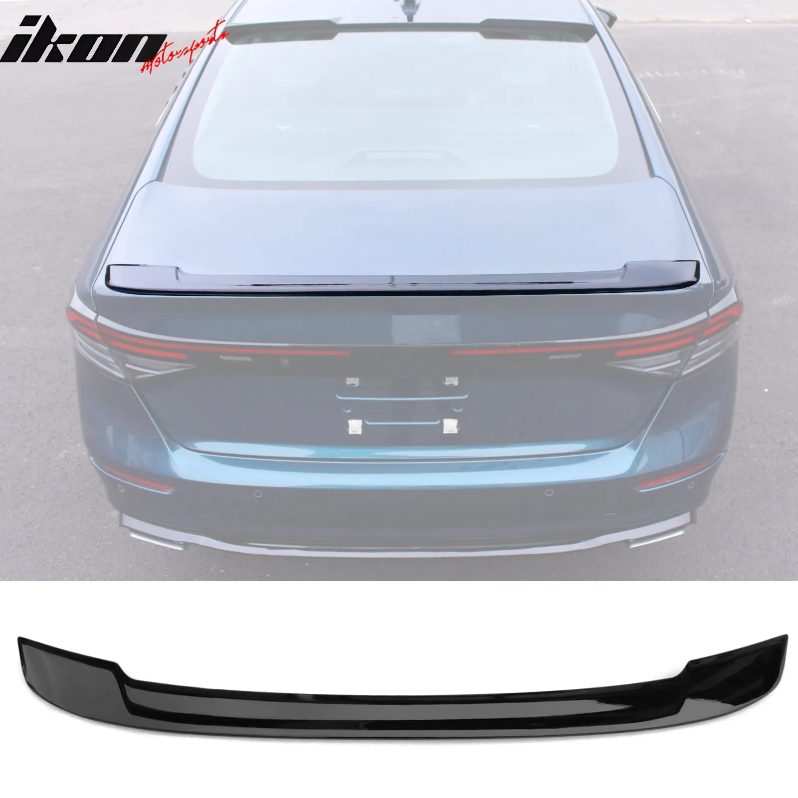 2023-2025 Honda Accord 11th OE Style Trunk Spoiler Black ABS