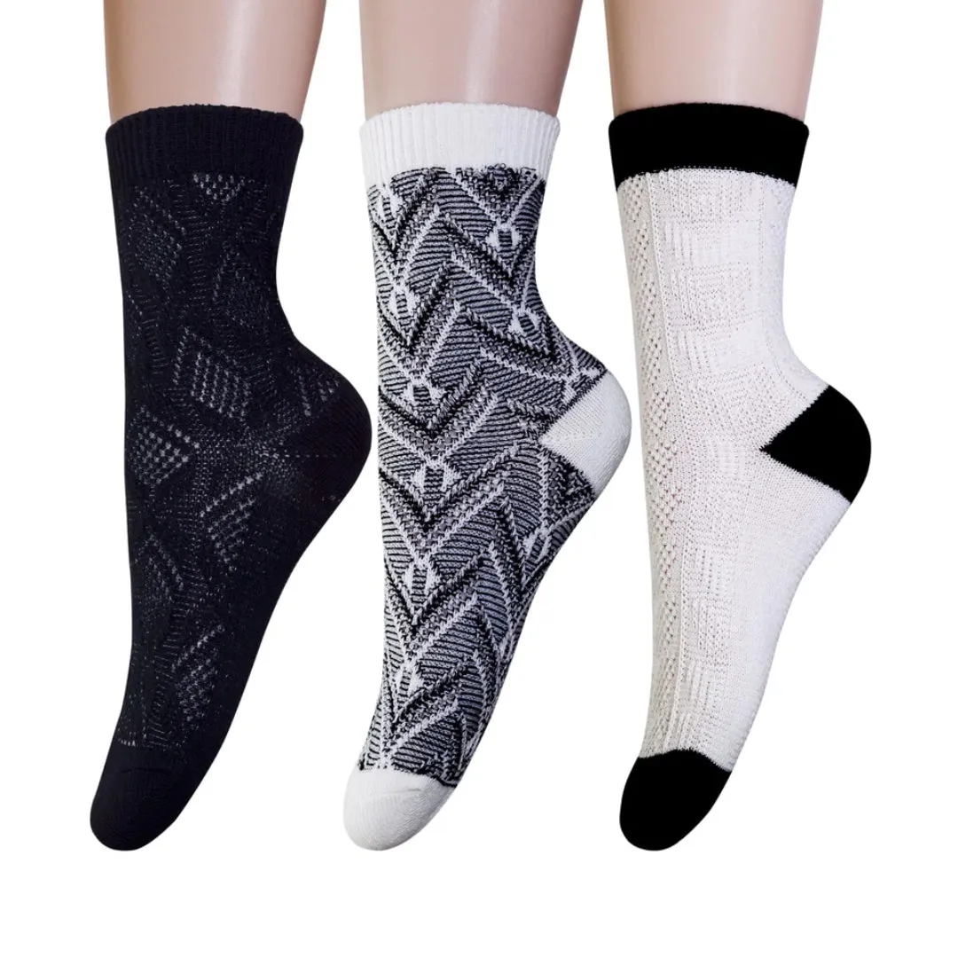 3 PCS Women‘s Novelty Socks