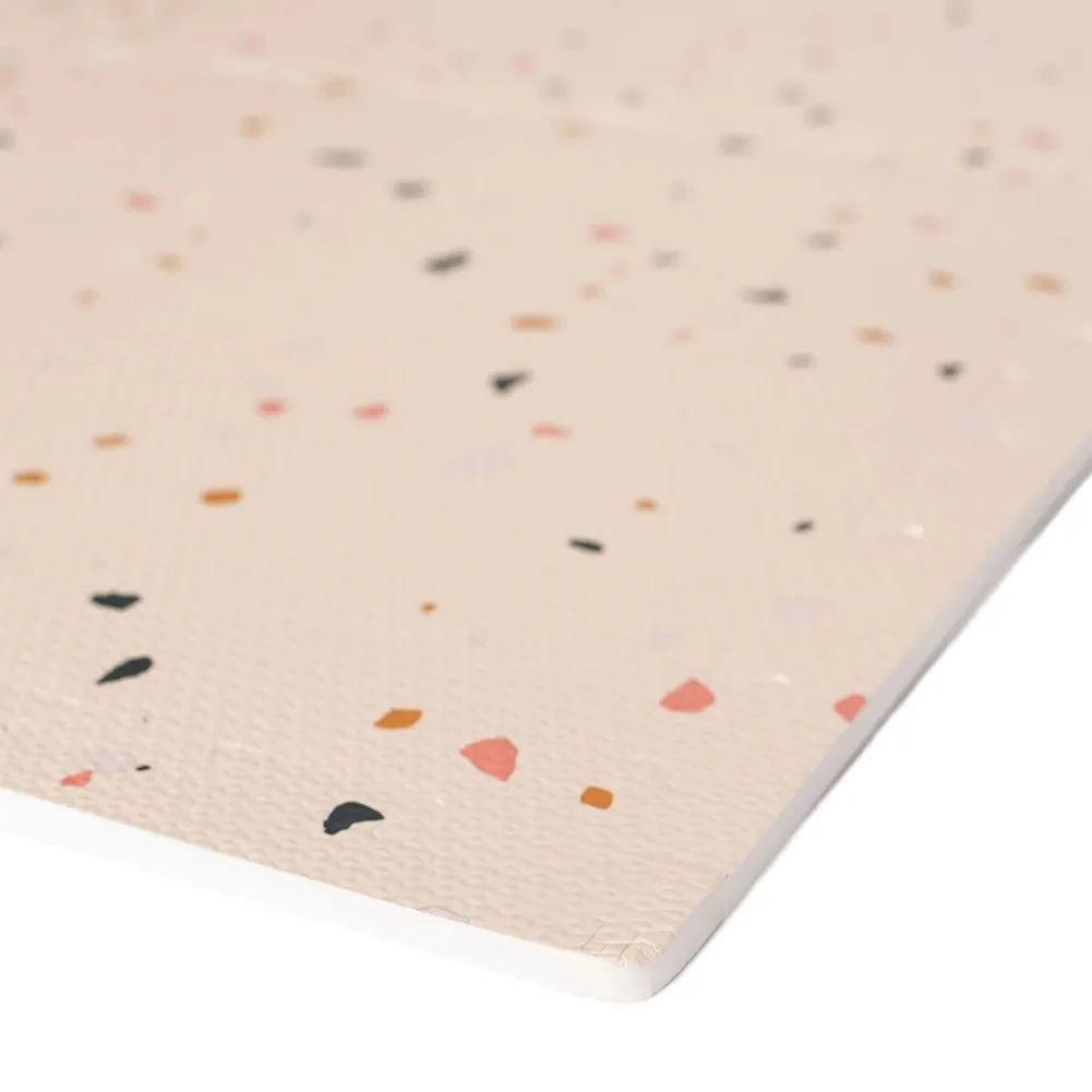 3 Sprouts EVA Foam 6-Tiles Play Mat - Cream Terazzo