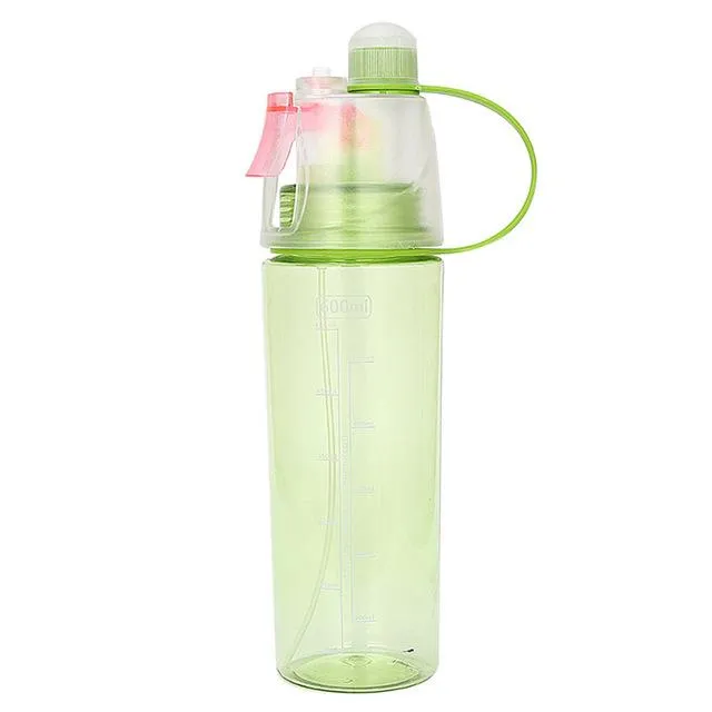 600ml Sports Spray Water Bottle Leak-Proof