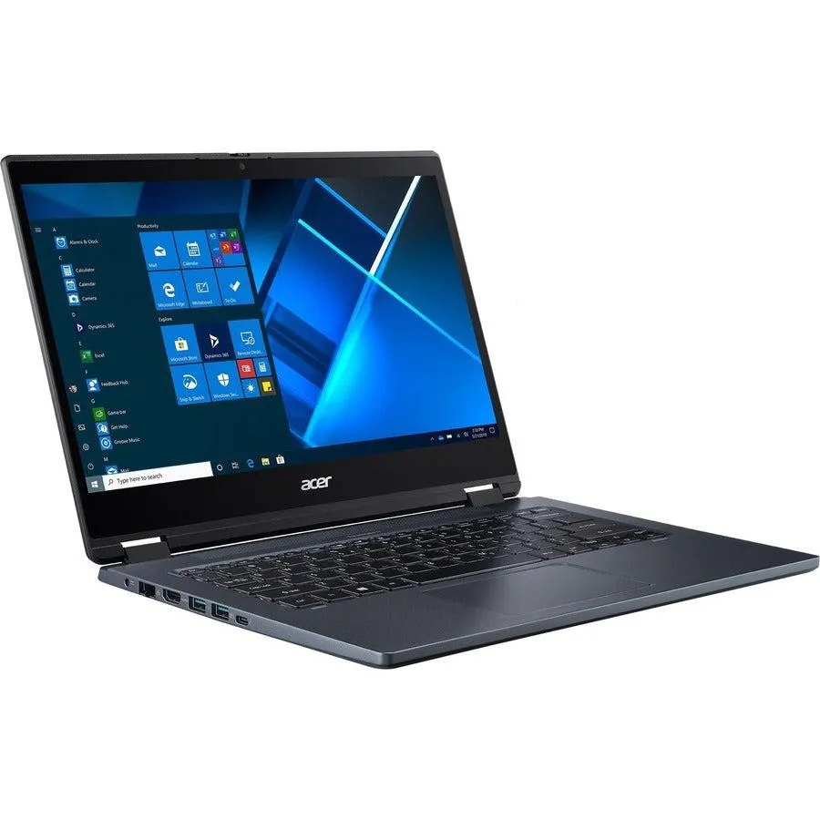 Acer Travelmate P414Rn-51-76Av Hybrid (2-In-1) 35.6 Cm (14") Touchscreen Full Hd Intel® Core™ I7 16 Gb Ddr4-Sdram 512 Gb Ssd Wi-Fi 6 (802.11Ax) Windows 10 Pro Blue