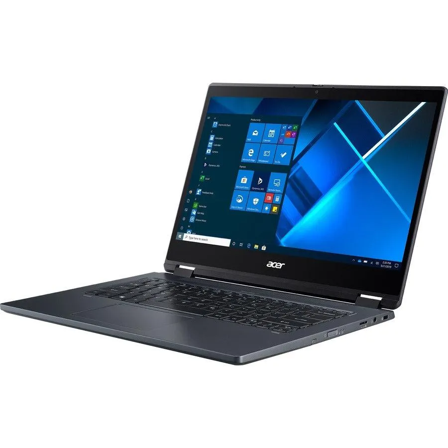 Acer Travelmate P414Rn-51-76Av Hybrid (2-In-1) 35.6 Cm (14") Touchscreen Full Hd Intel® Core™ I7 16 Gb Ddr4-Sdram 512 Gb Ssd Wi-Fi 6 (802.11Ax) Windows 10 Pro Blue