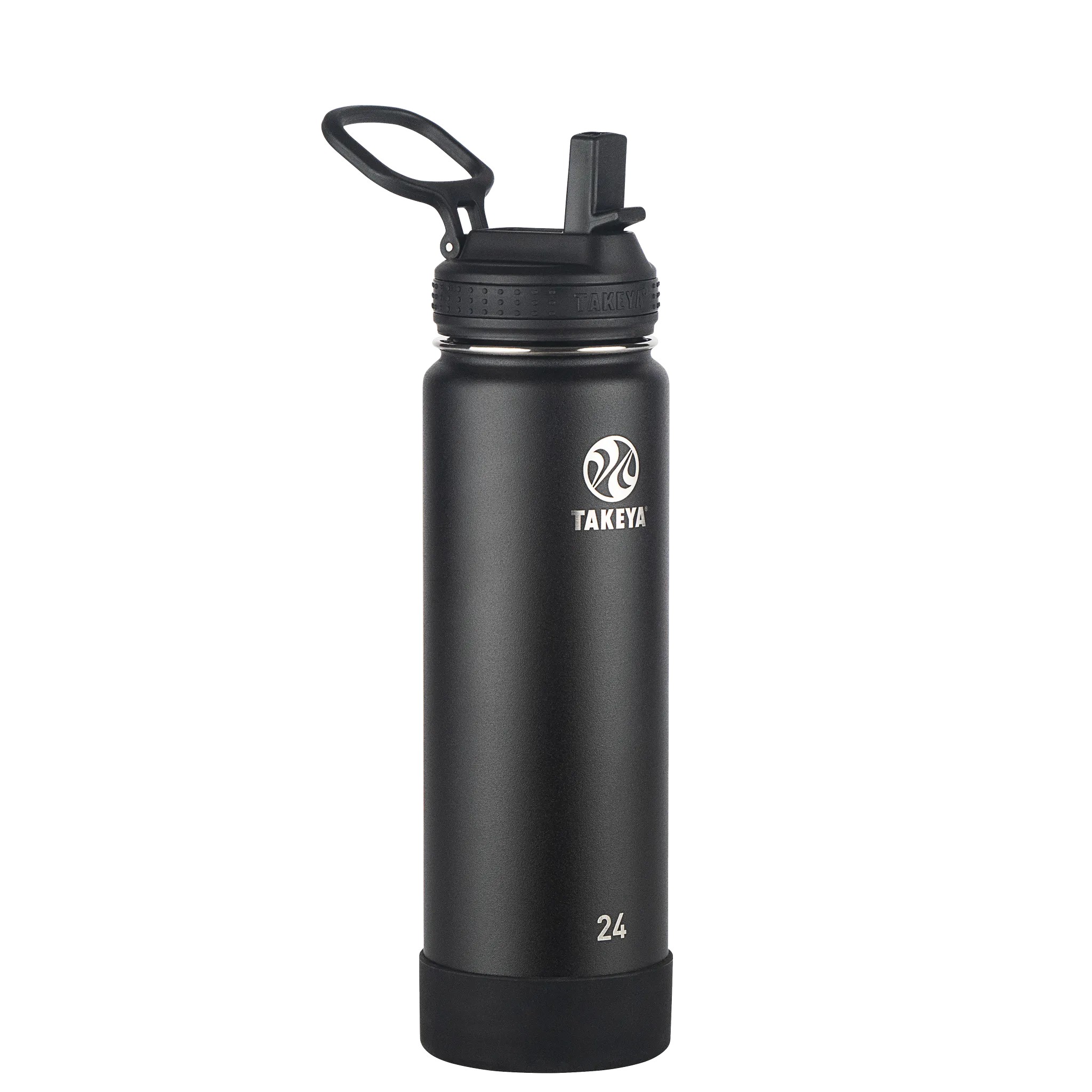 Actives Water Bottle With Straw Lid