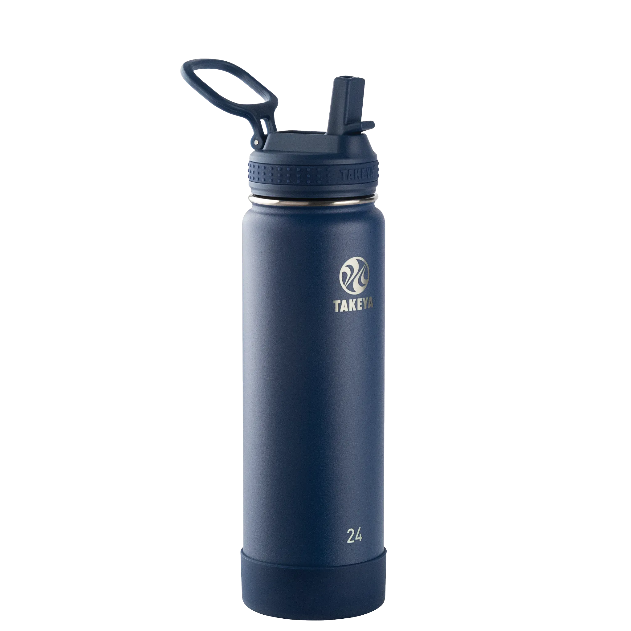 Actives Water Bottle With Straw Lid