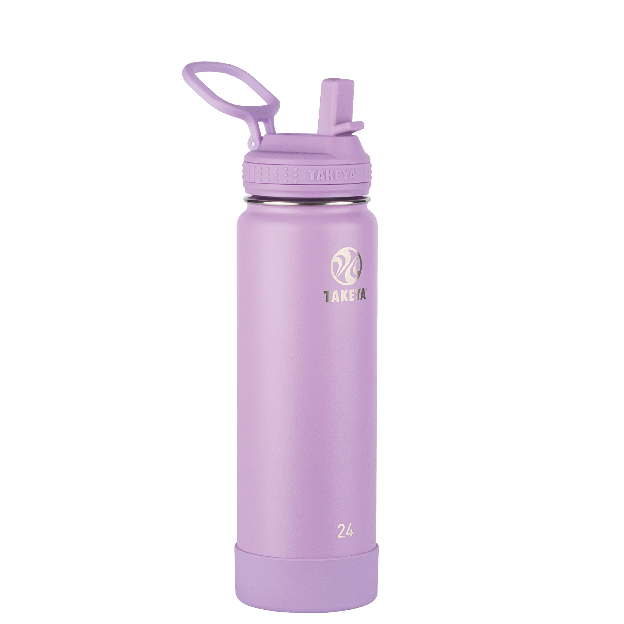 Actives Water Bottle With Straw Lid