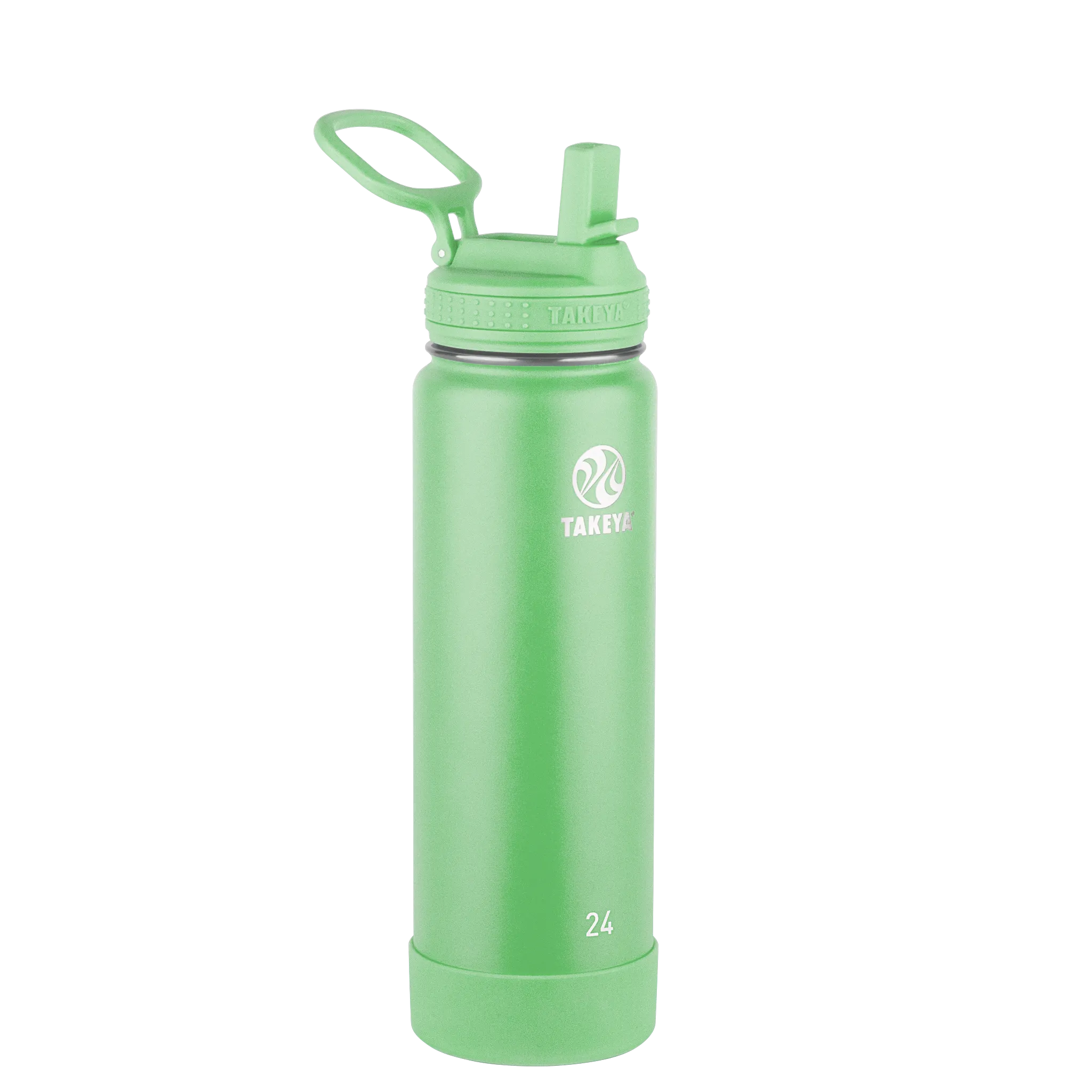 Actives Water Bottle With Straw Lid