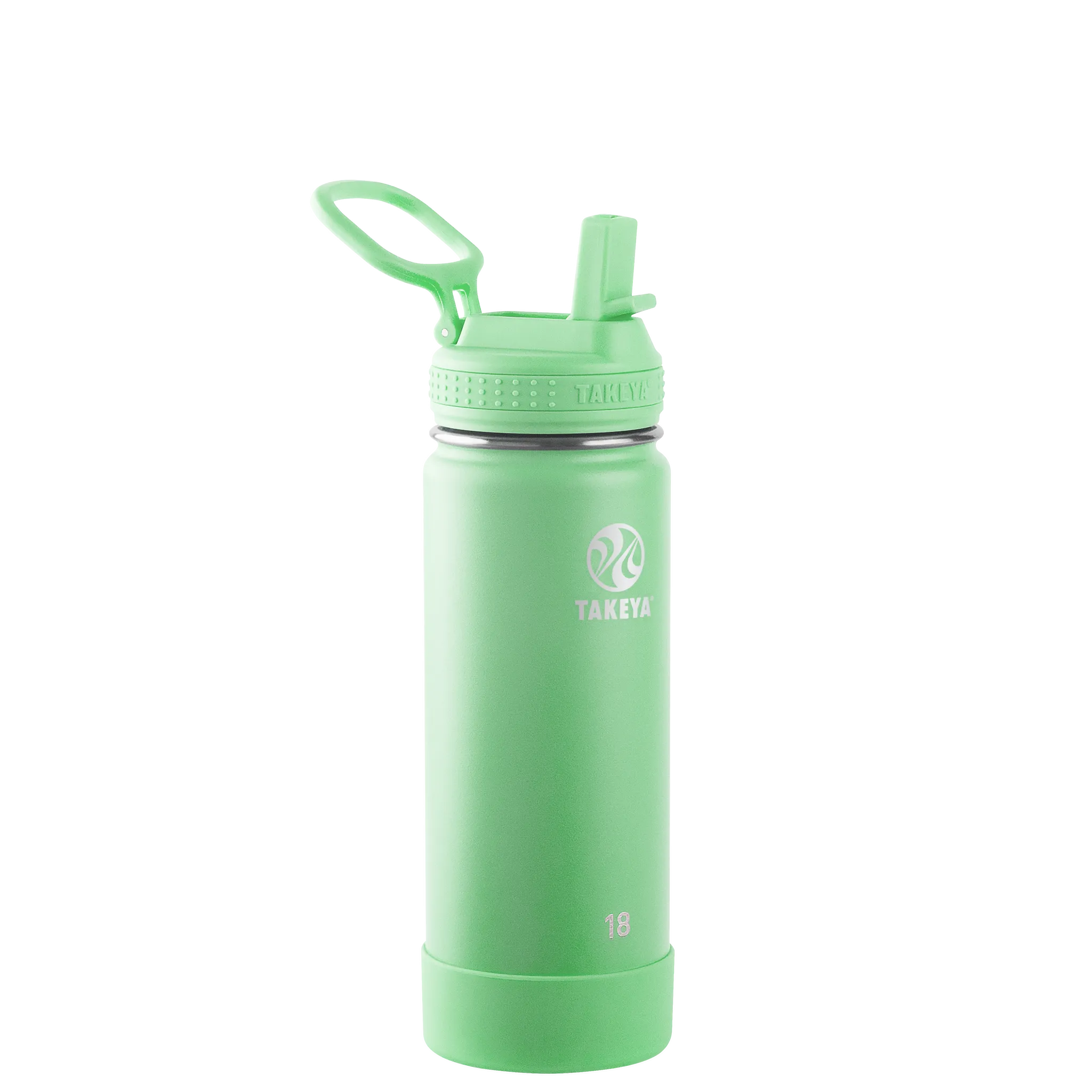 Actives Water Bottle With Straw Lid