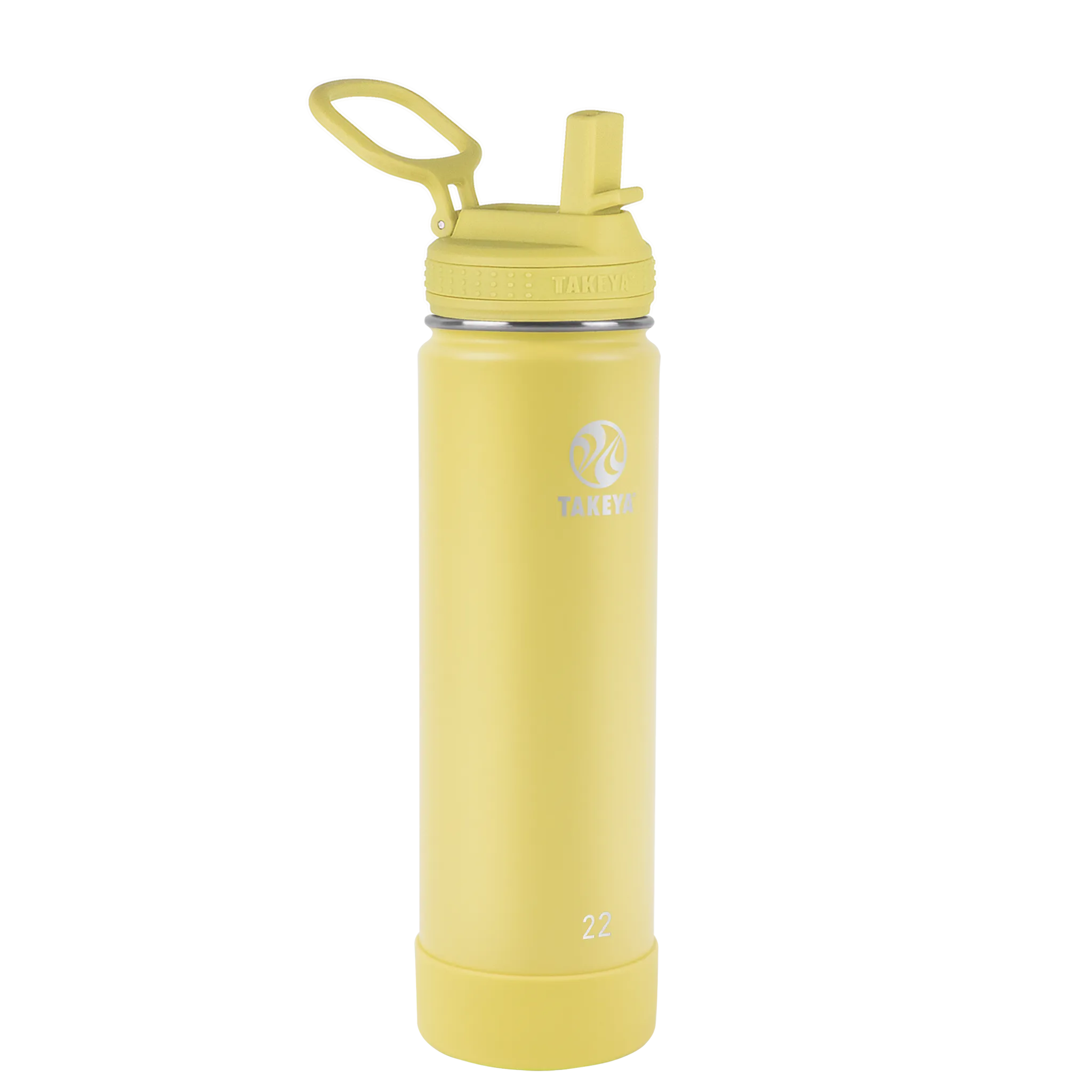 Actives Water Bottle With Straw Lid