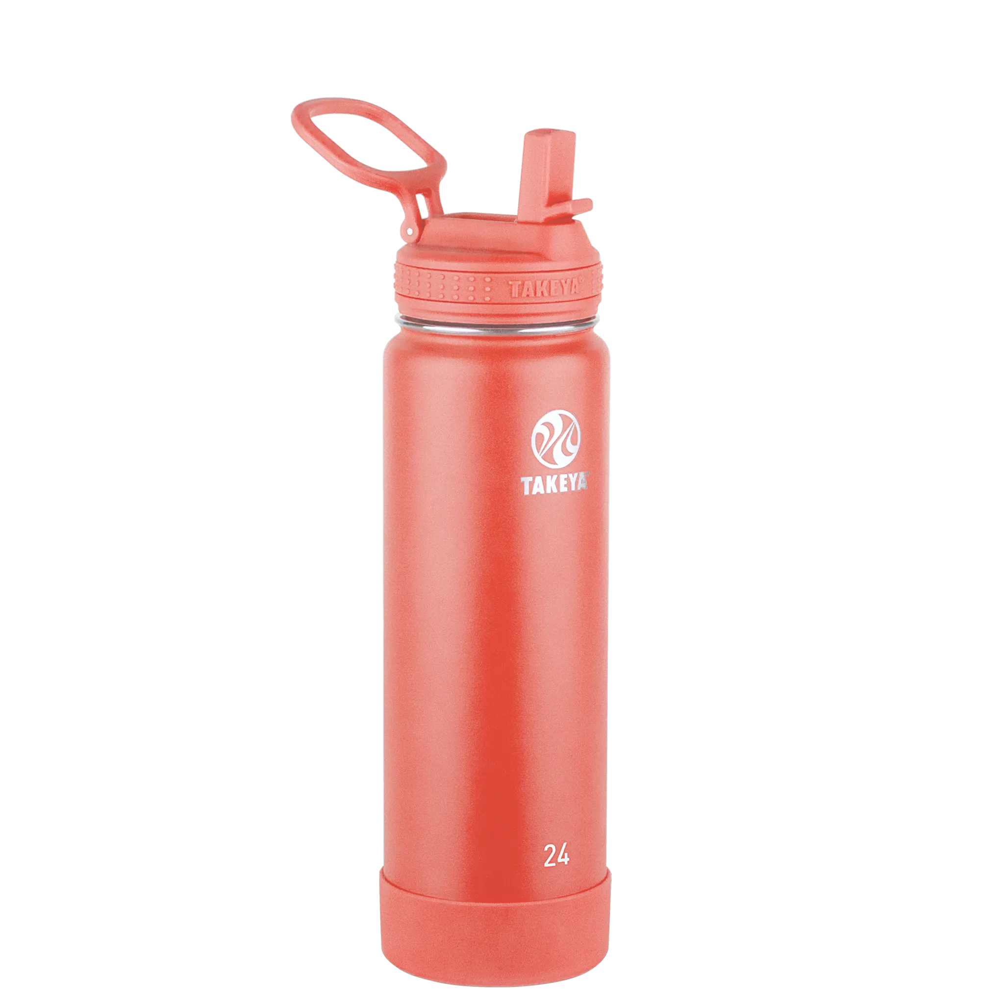 Actives Water Bottle With Straw Lid