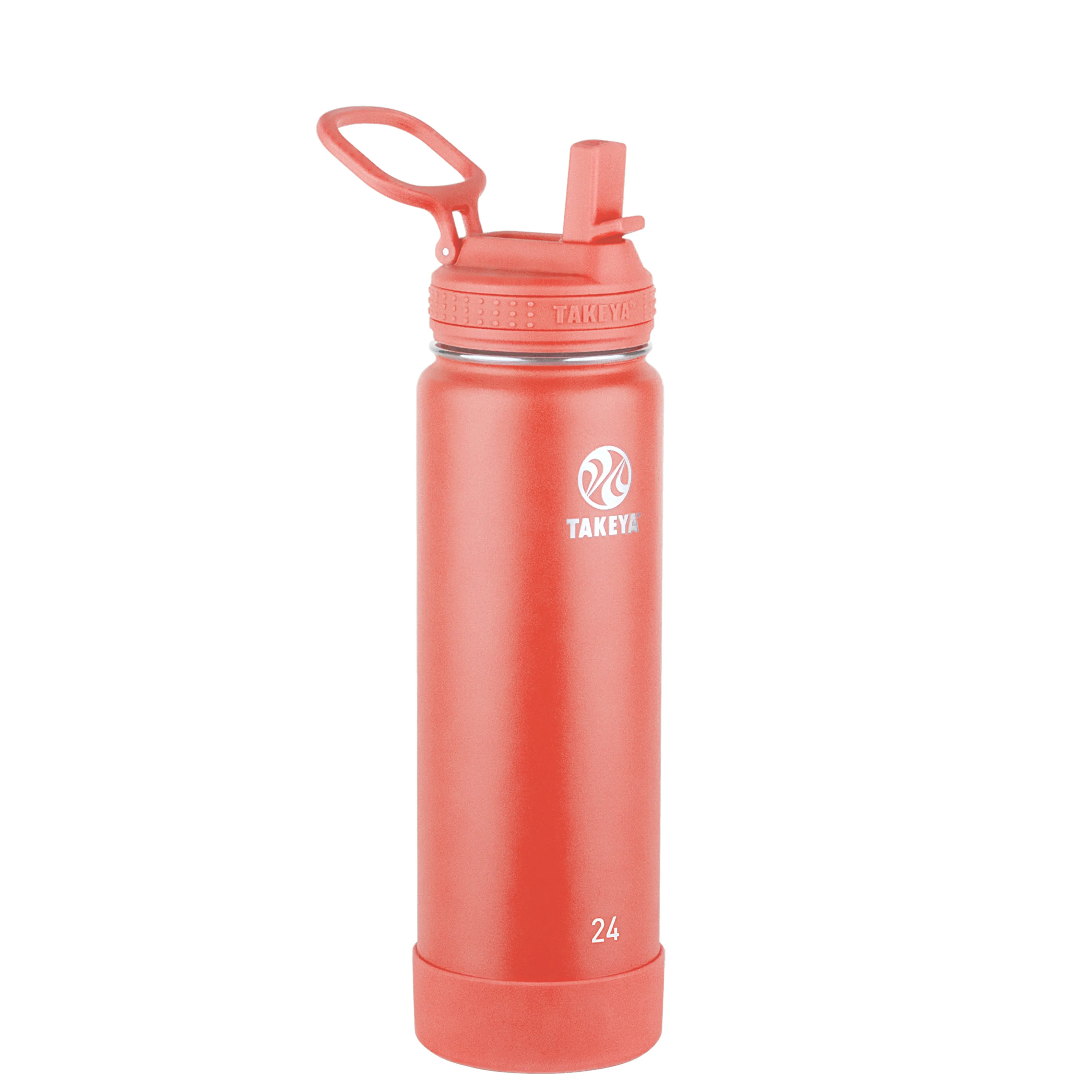 Actives Water Bottle With Straw Lid