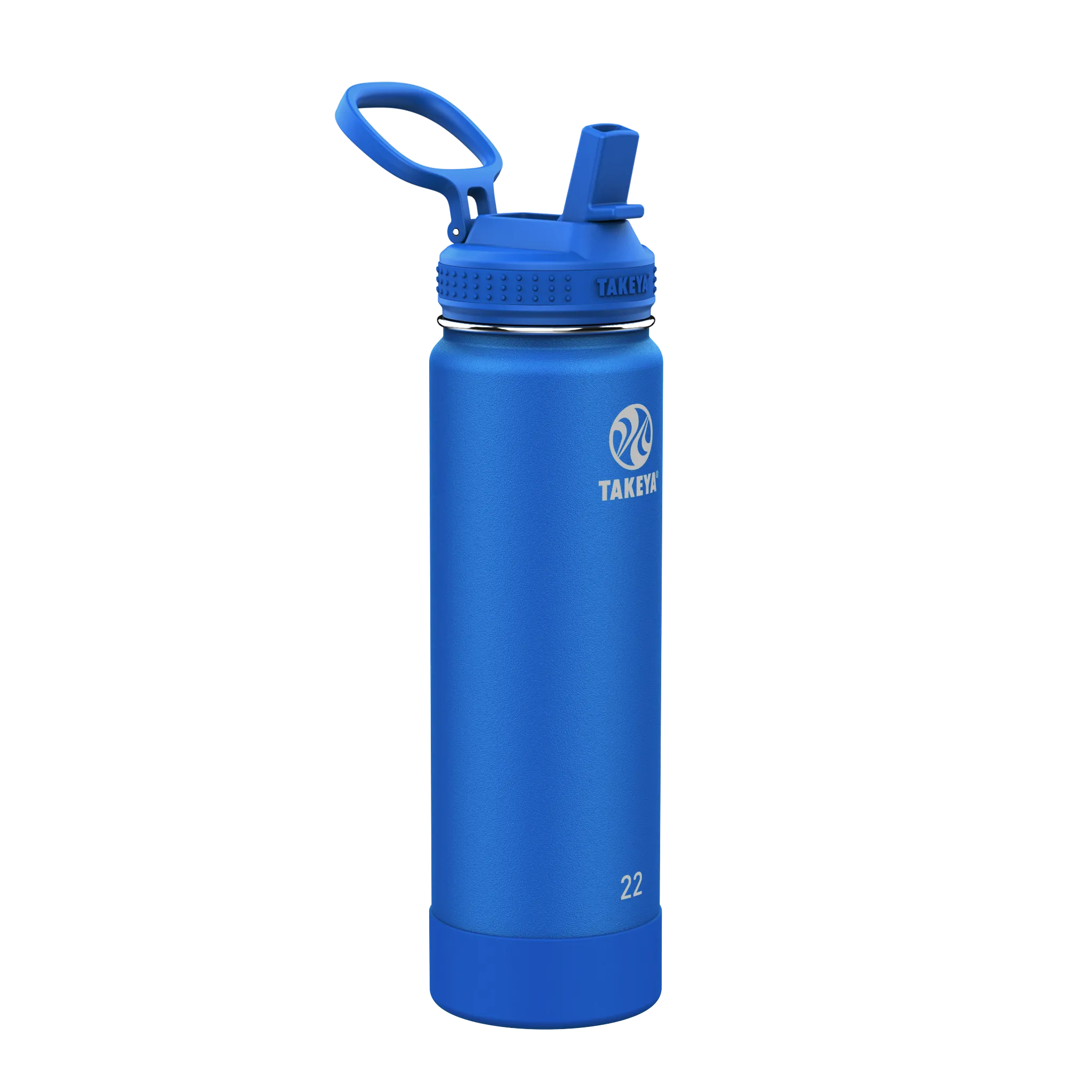 Actives Water Bottle With Straw Lid