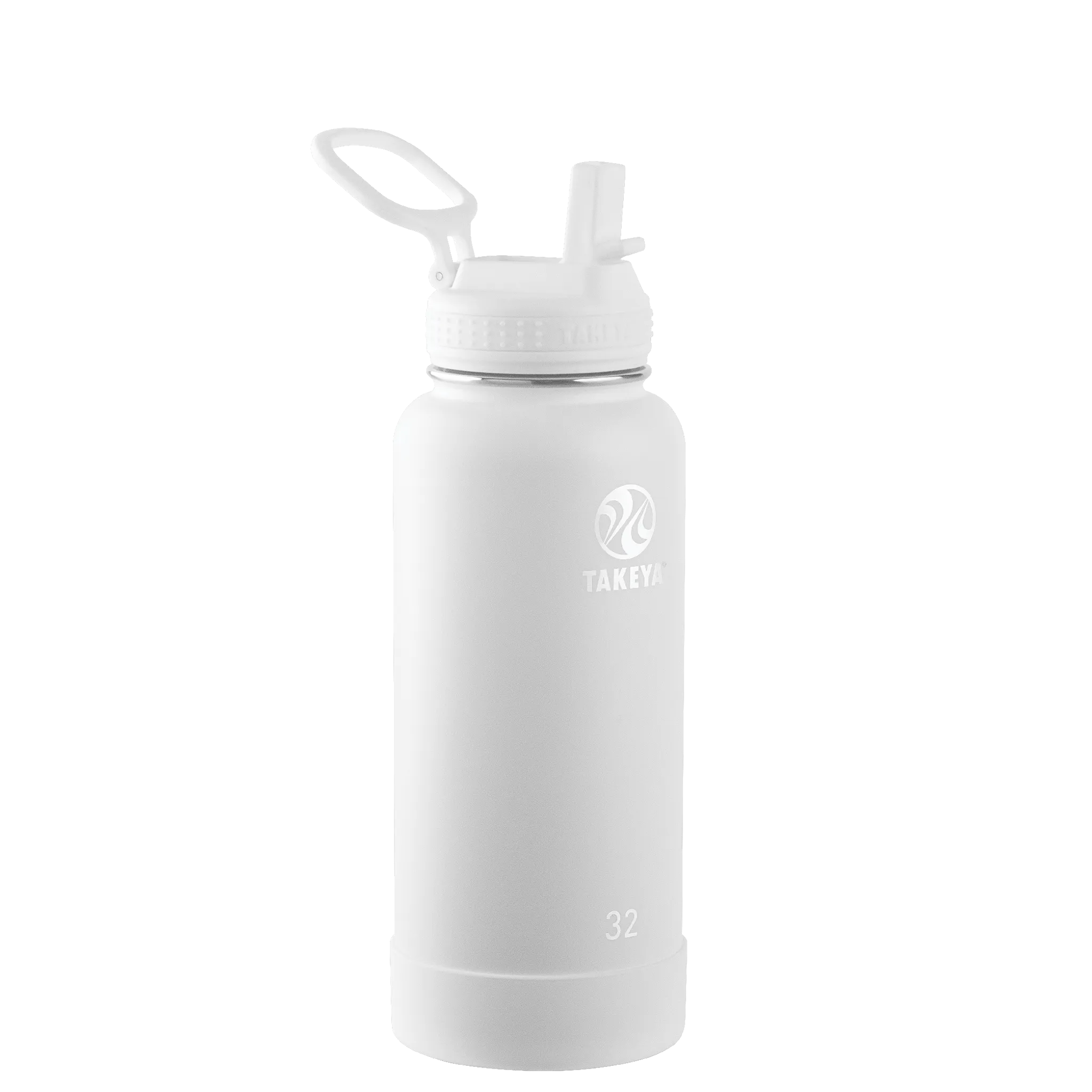 Actives Water Bottle With Straw Lid