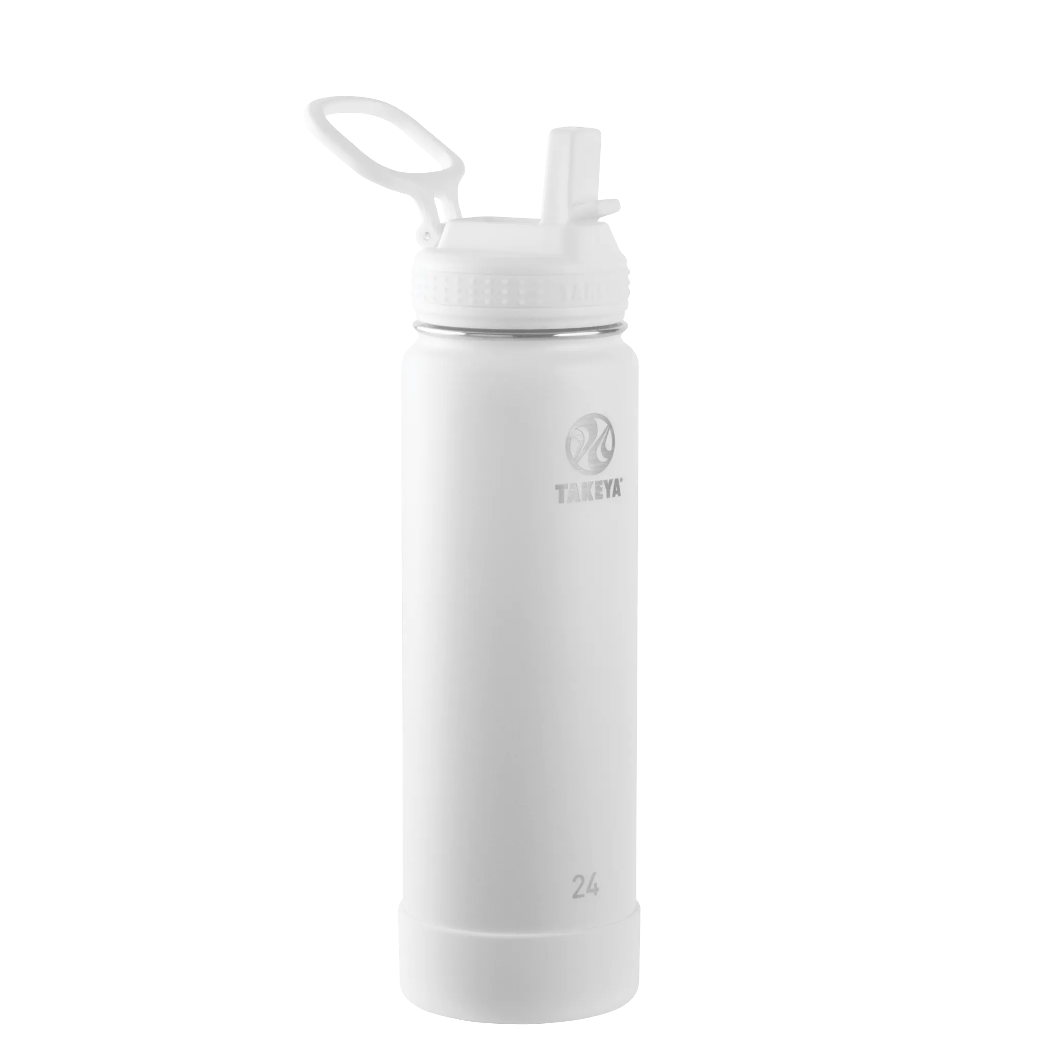 Actives Water Bottle With Straw Lid