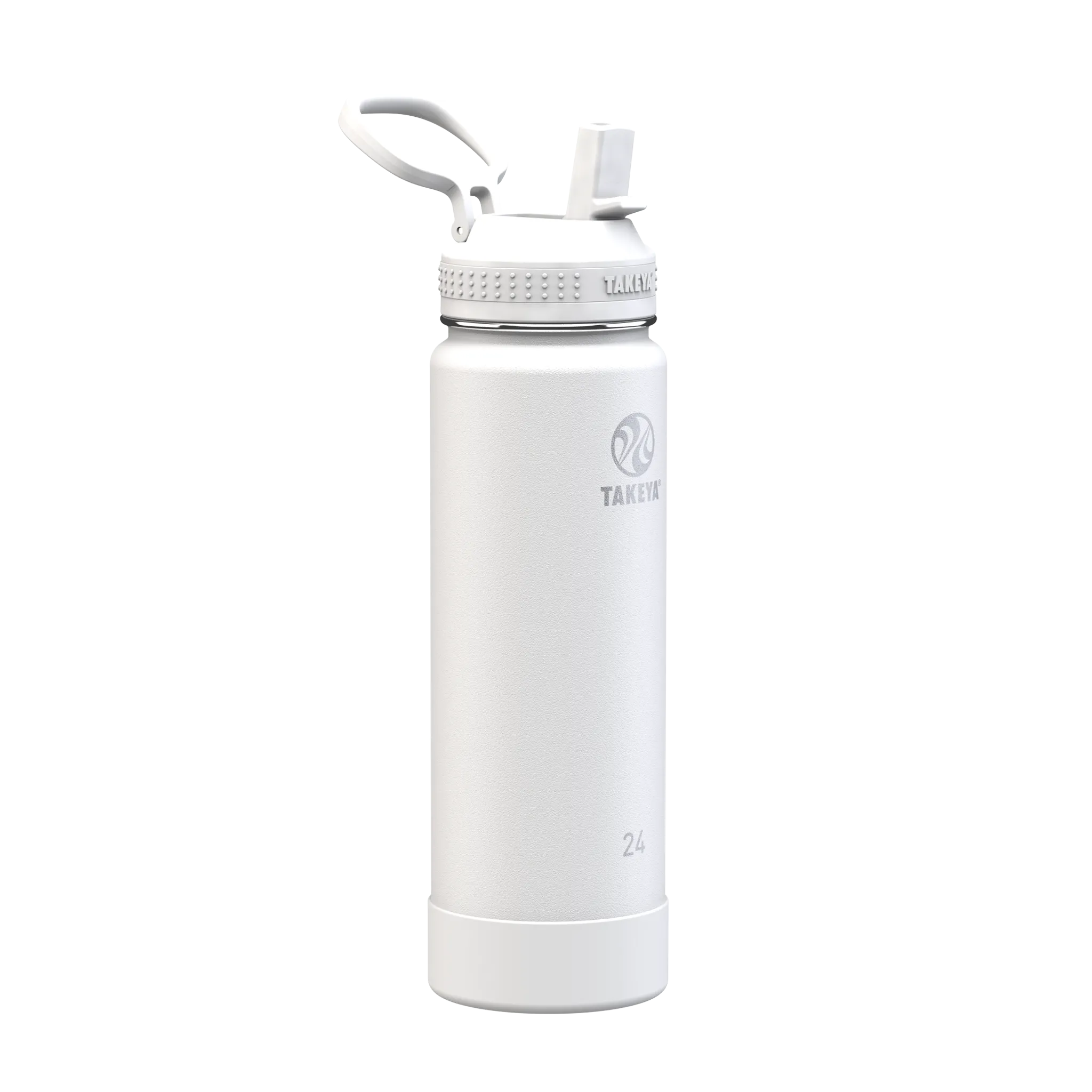 Actives Water Bottle With Straw Lid