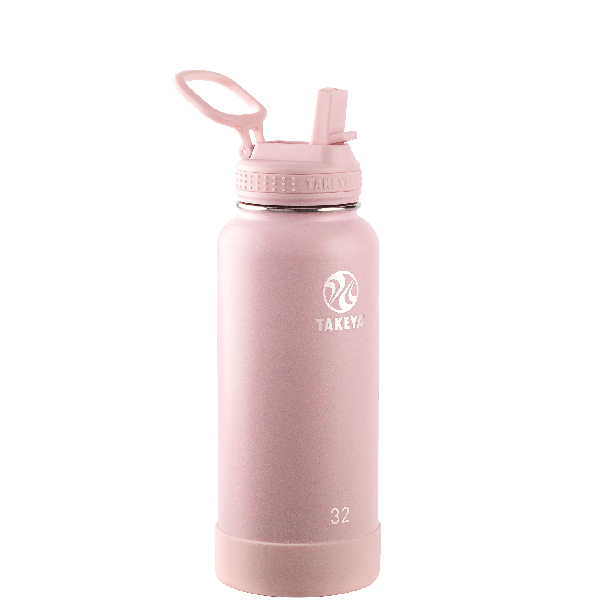 Actives Water Bottle With Straw Lid