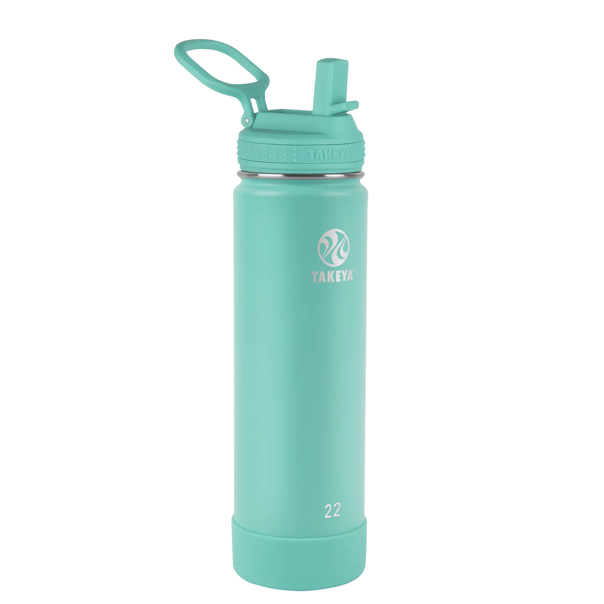 Actives Water Bottle With Straw Lid