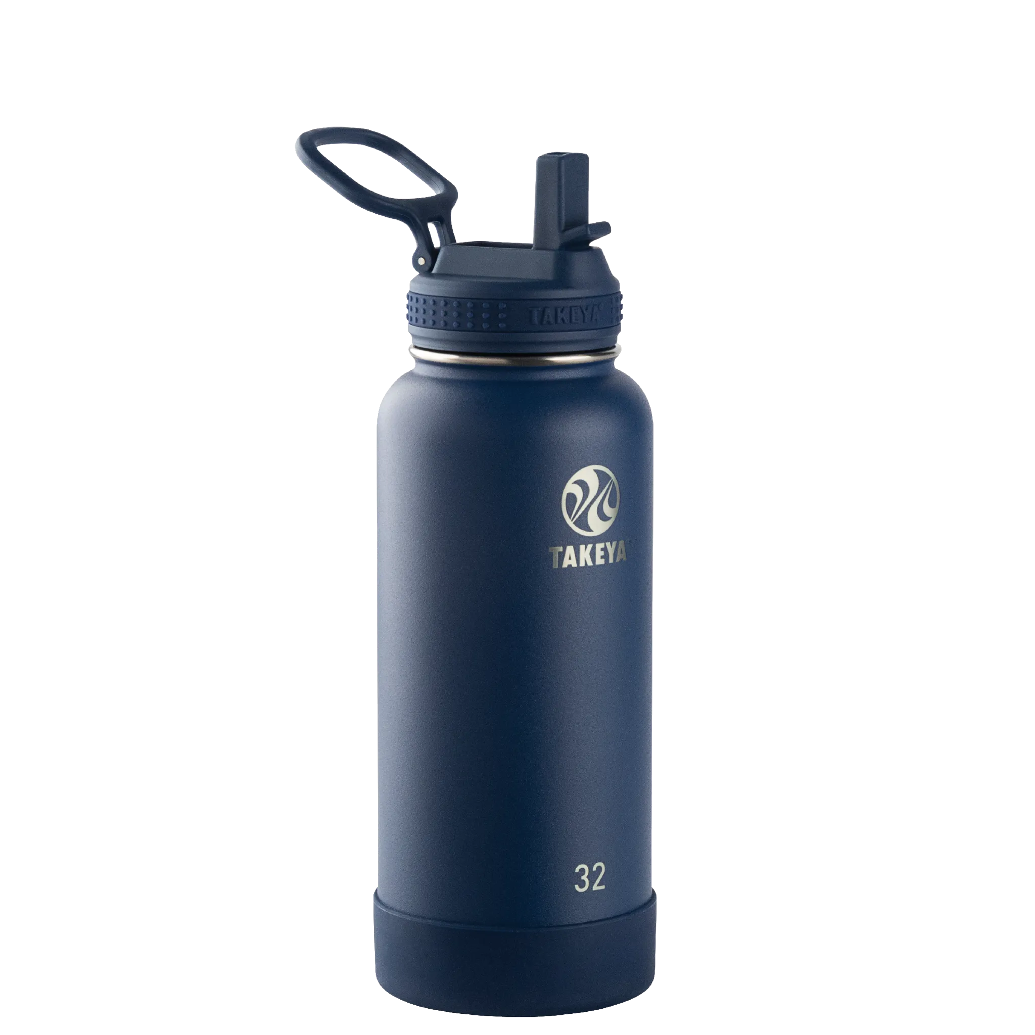 Actives Water Bottle With Straw Lid