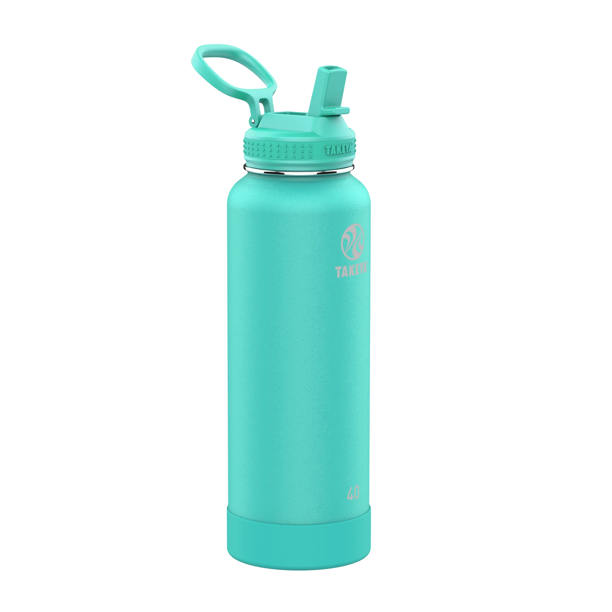 Actives Water Bottle With Straw Lid