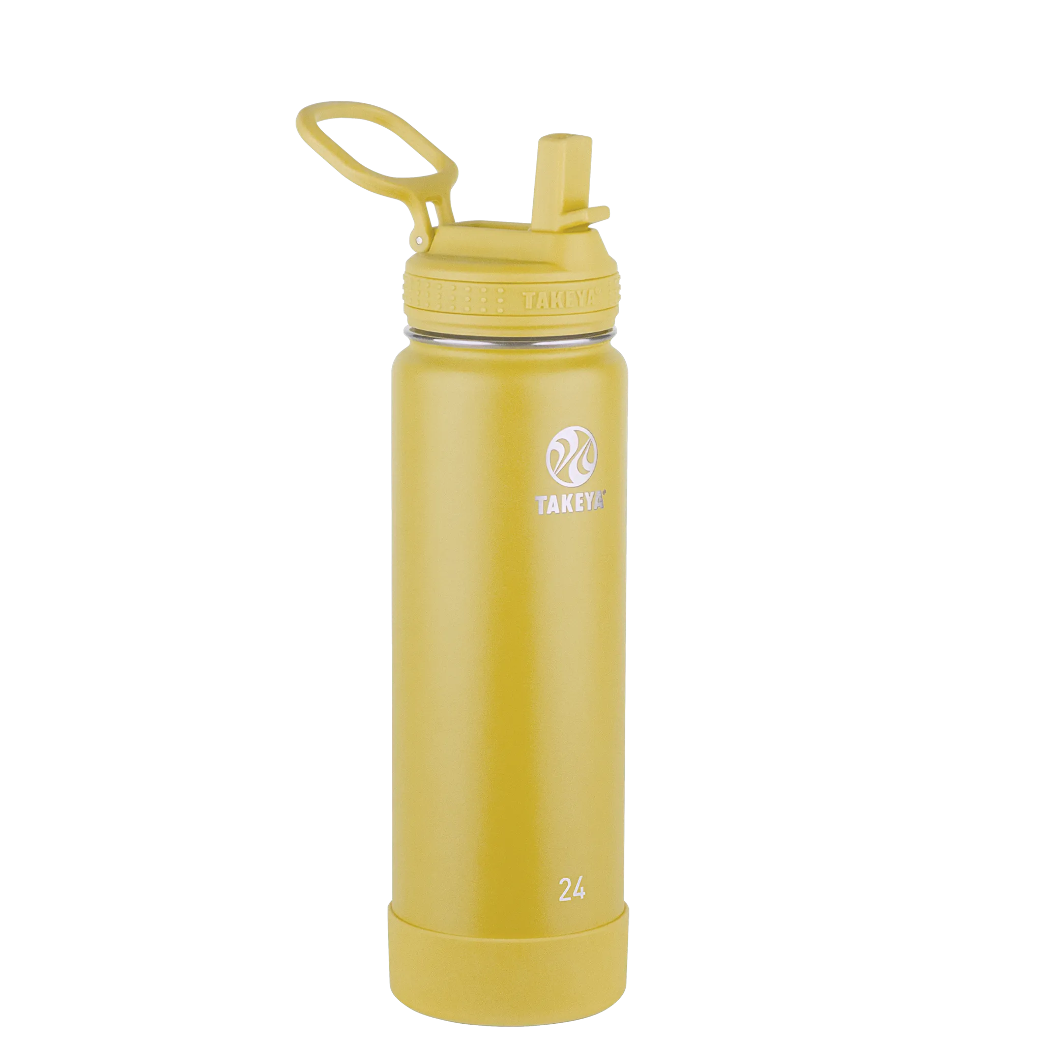 Actives Water Bottle With Straw Lid