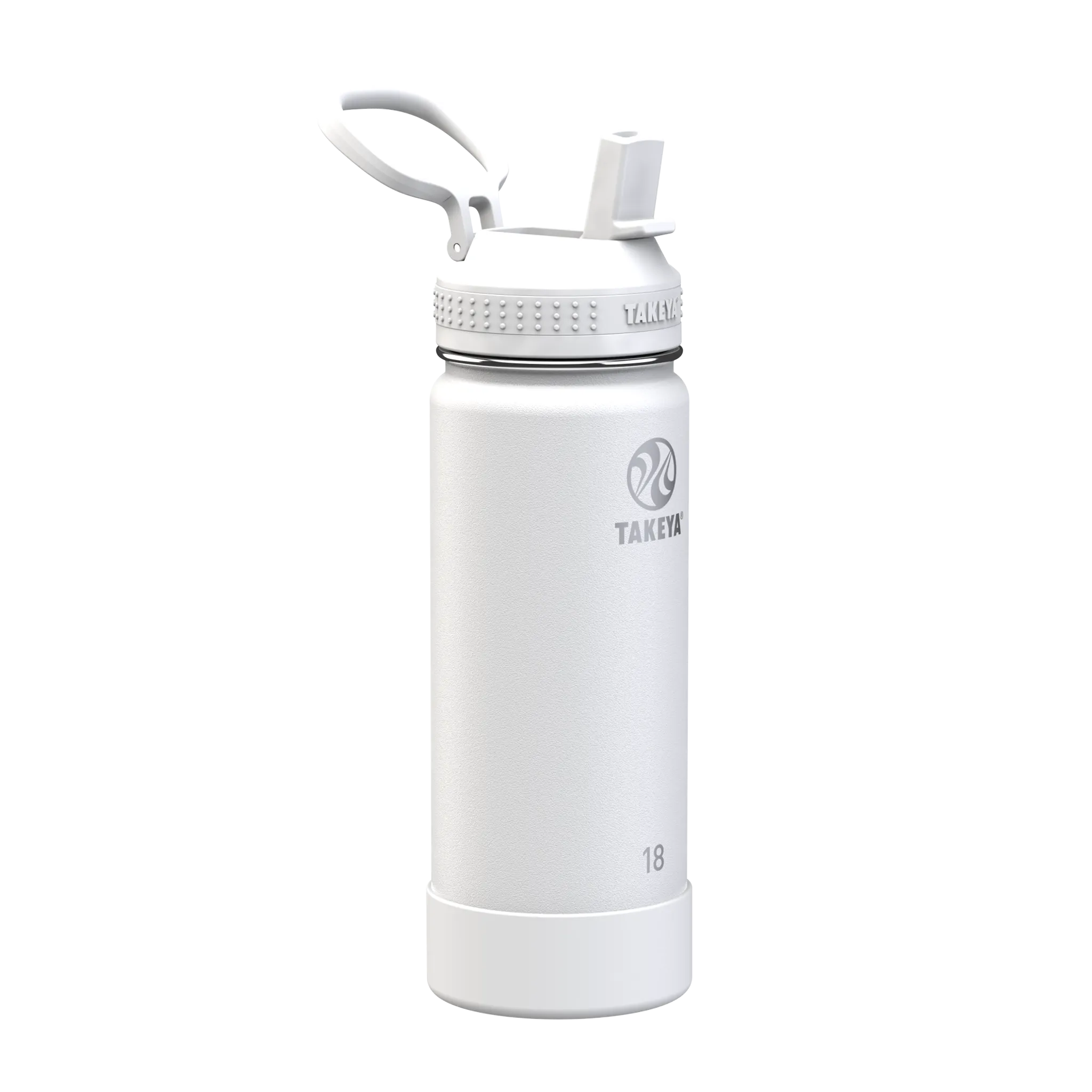 Actives Water Bottle With Straw Lid