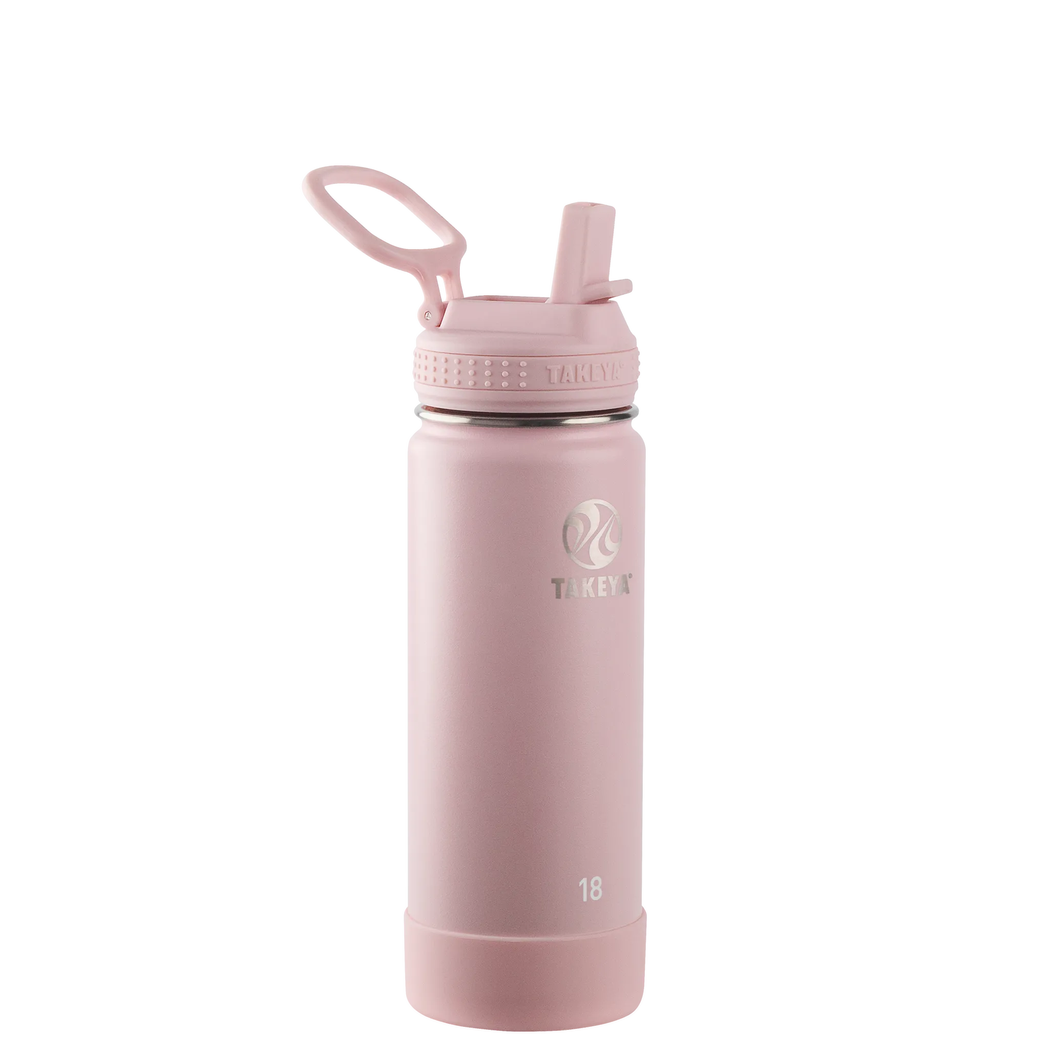 Actives Water Bottle With Straw Lid