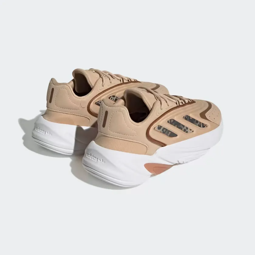 Adidas Women's Ozelia Shoes - Magic Beige / Wild Brown / Gold Metallic