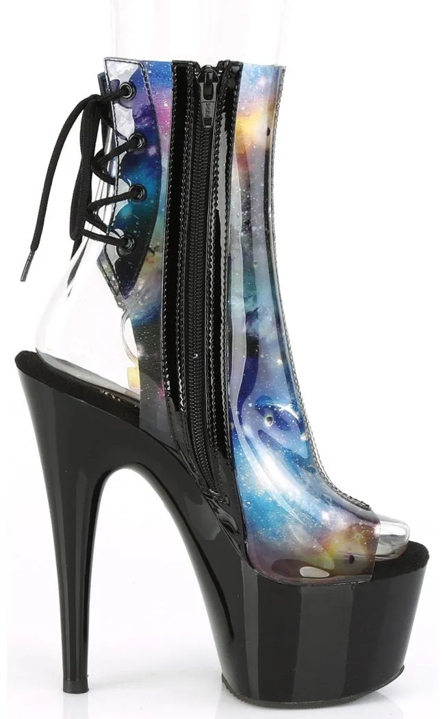 ADORE-1018C-COSMOS Galaxy Ankle Boots