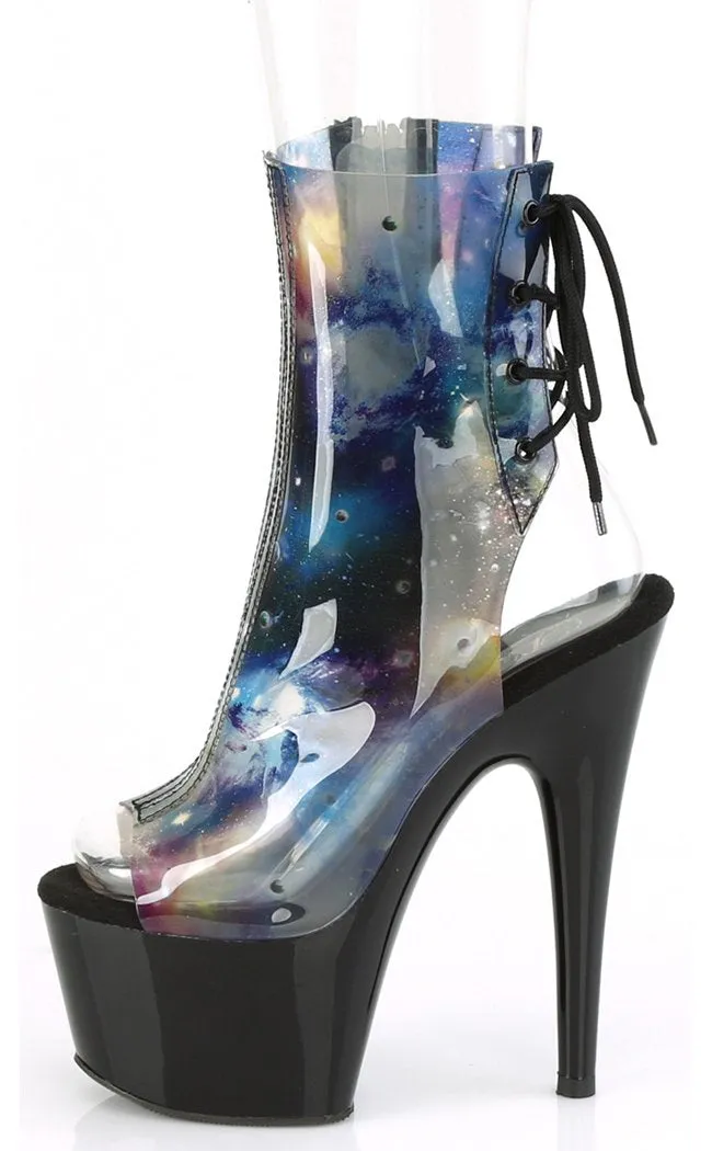 ADORE-1018C-COSMOS Galaxy Ankle Boots