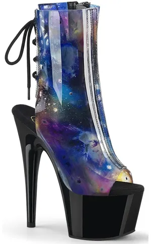 ADORE-1018C-COSMOS Galaxy Ankle Boots