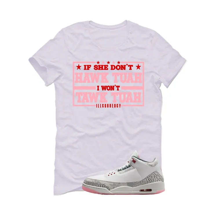 Air Jordan 3 Wings White T-Shirt (Hawk Tuah)| illcurrency