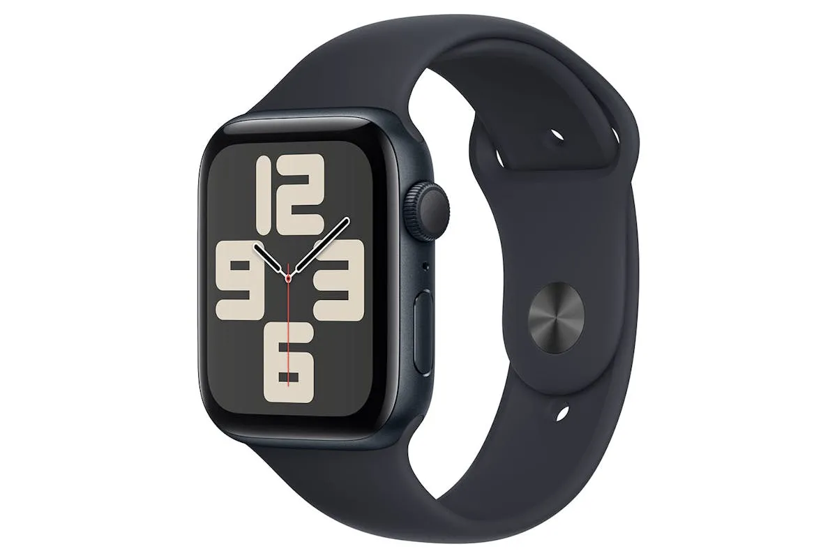 Apple Watch SE GPS | 44mm | Midnight Aluminium Case with Midnight Sport Band - M/L