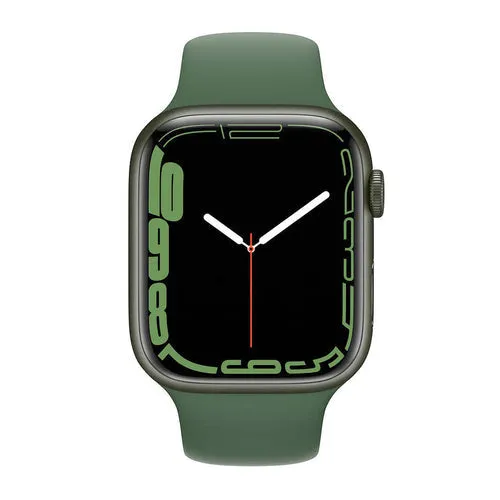 Apple Watch Series 7 (GPS) 41mm Green Aluminum Case with Green Sport Band (MKN03)