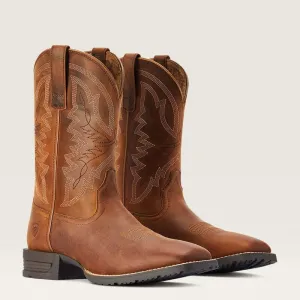 Ariat Men's - 12" Hybrid Ranchwork Leather Western Boot - Square Toe