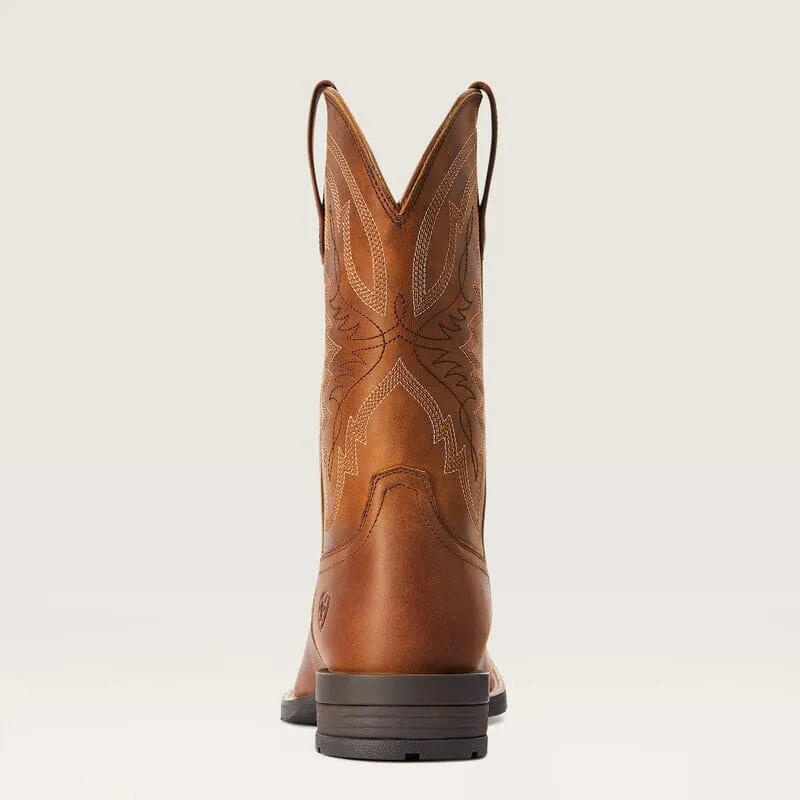 Ariat Men's - 12" Hybrid Ranchwork Leather Western Boot - Square Toe