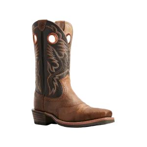 Ariat Men's Heritage Roughstock Cowboy Brown Boots