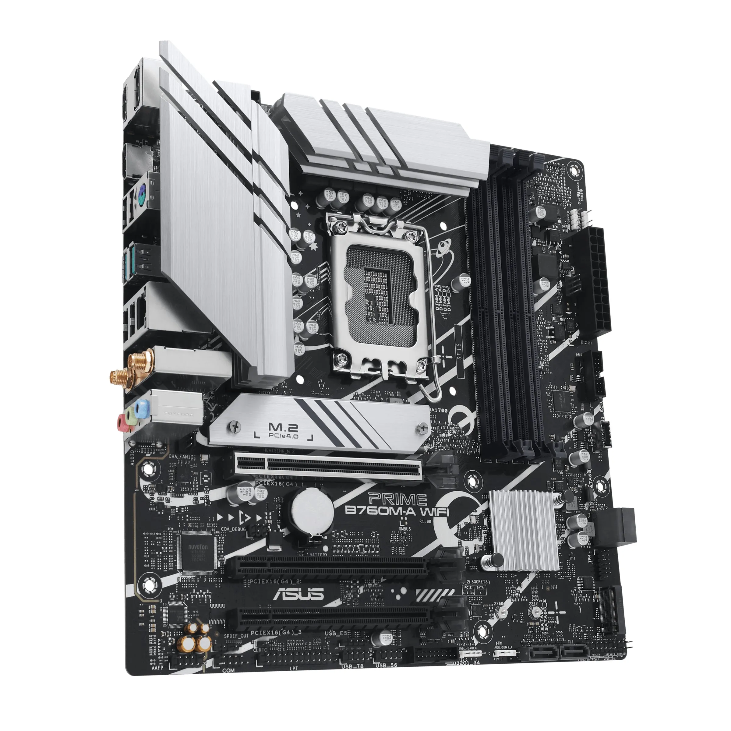 Asus Mainboard Prime B760m-A Wifi - Micro Atx - Socket Lga1700 - Intel B760