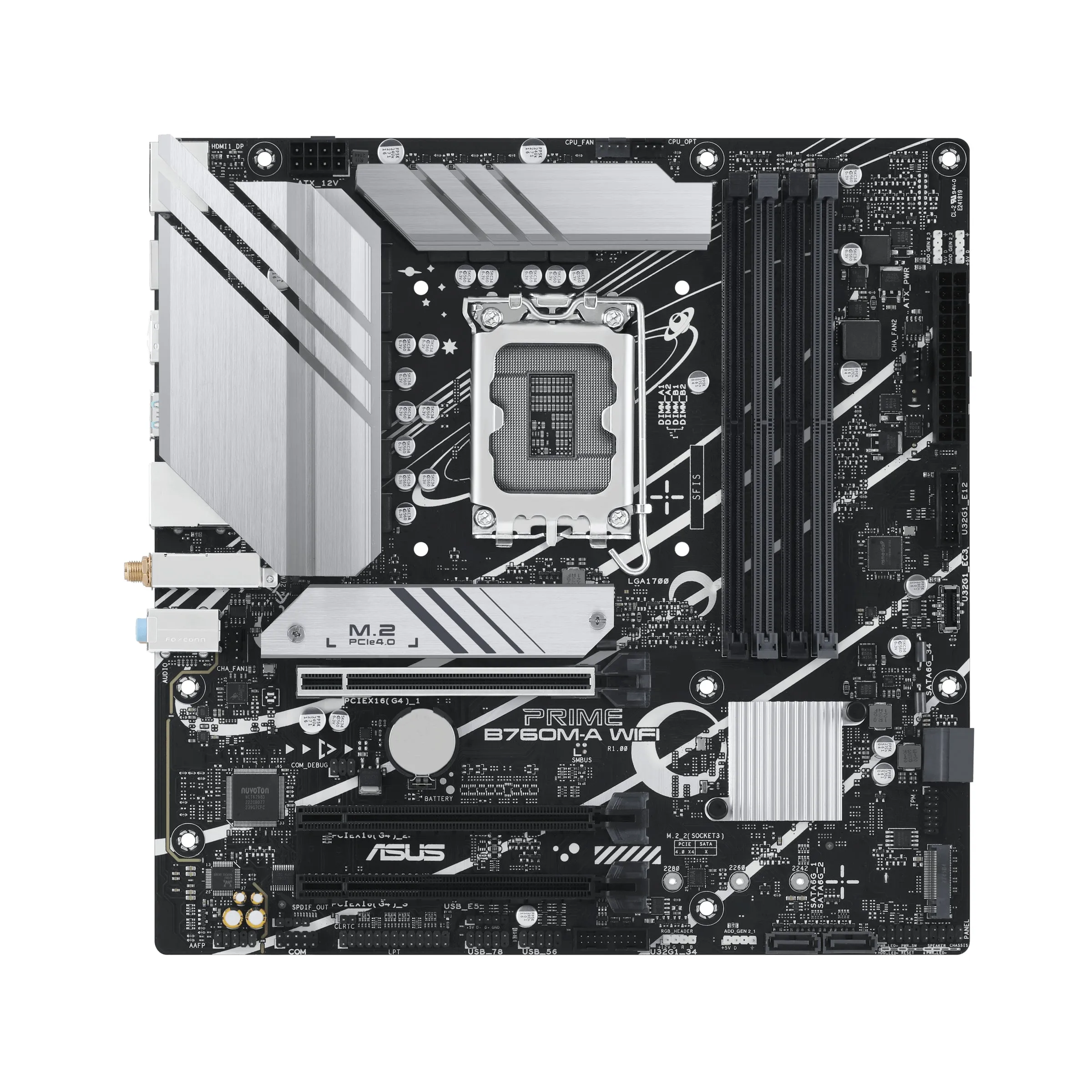 Asus Mainboard Prime B760m-A Wifi - Micro Atx - Socket Lga1700 - Intel B760