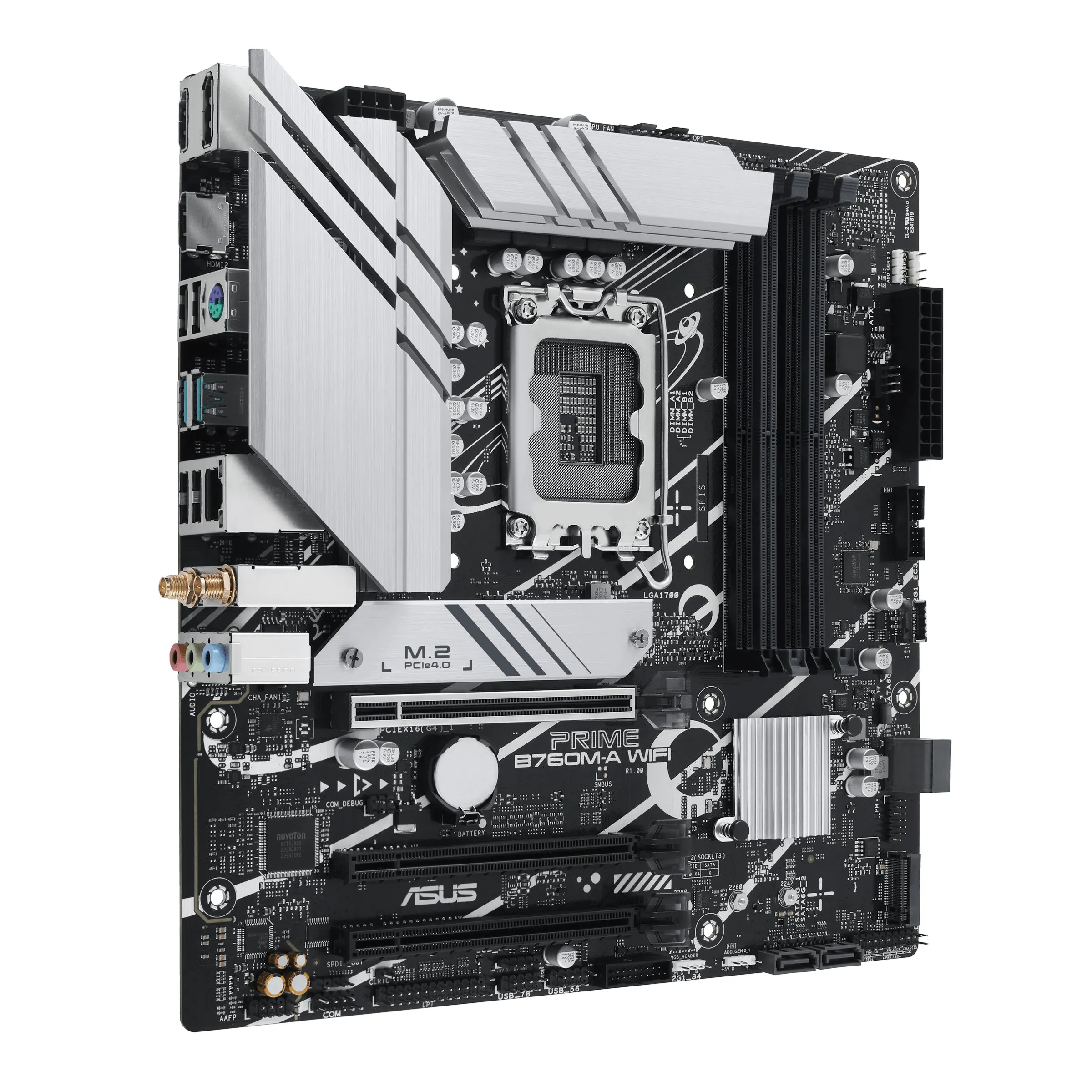 Asus Mainboard Prime B760m-A Wifi - Micro Atx - Socket Lga1700 - Intel B760