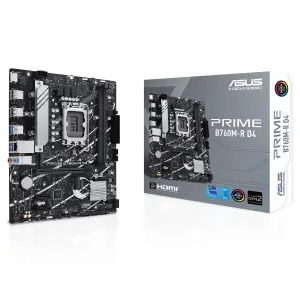 Asus Mainboard Pro B760m-R D4 - Micro Atx - Socket Lga1700 - Intel B760