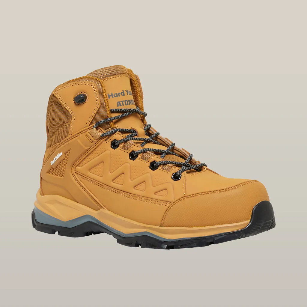 Atomic Hybrid Lace up & Side Zip Safety Boot - Y60280 (Wheat)