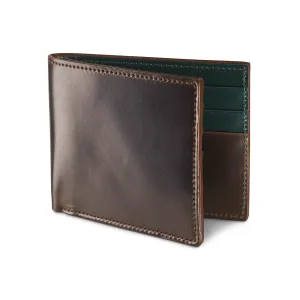 Billfold Wallet Dark Brown Cordovan