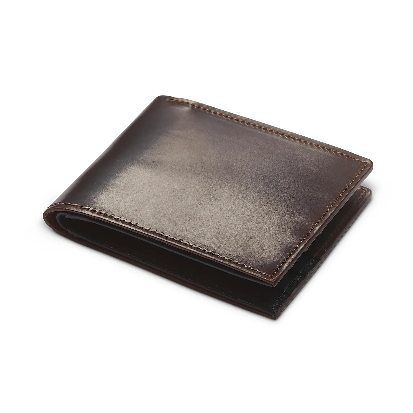 Billfold Wallet Dark Brown Cordovan