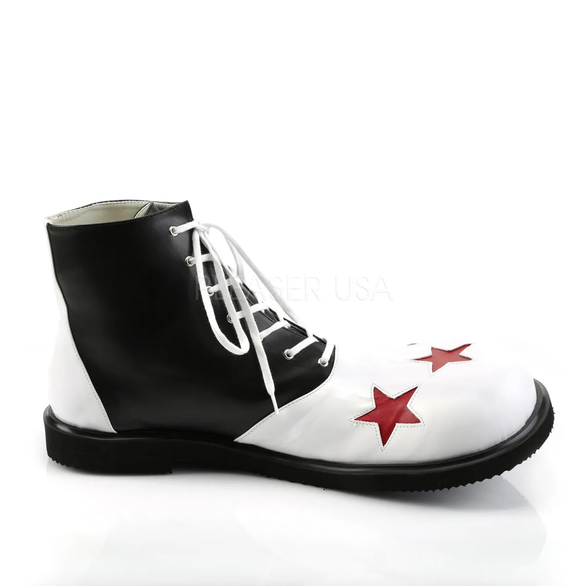 Black and White Clown Shoes