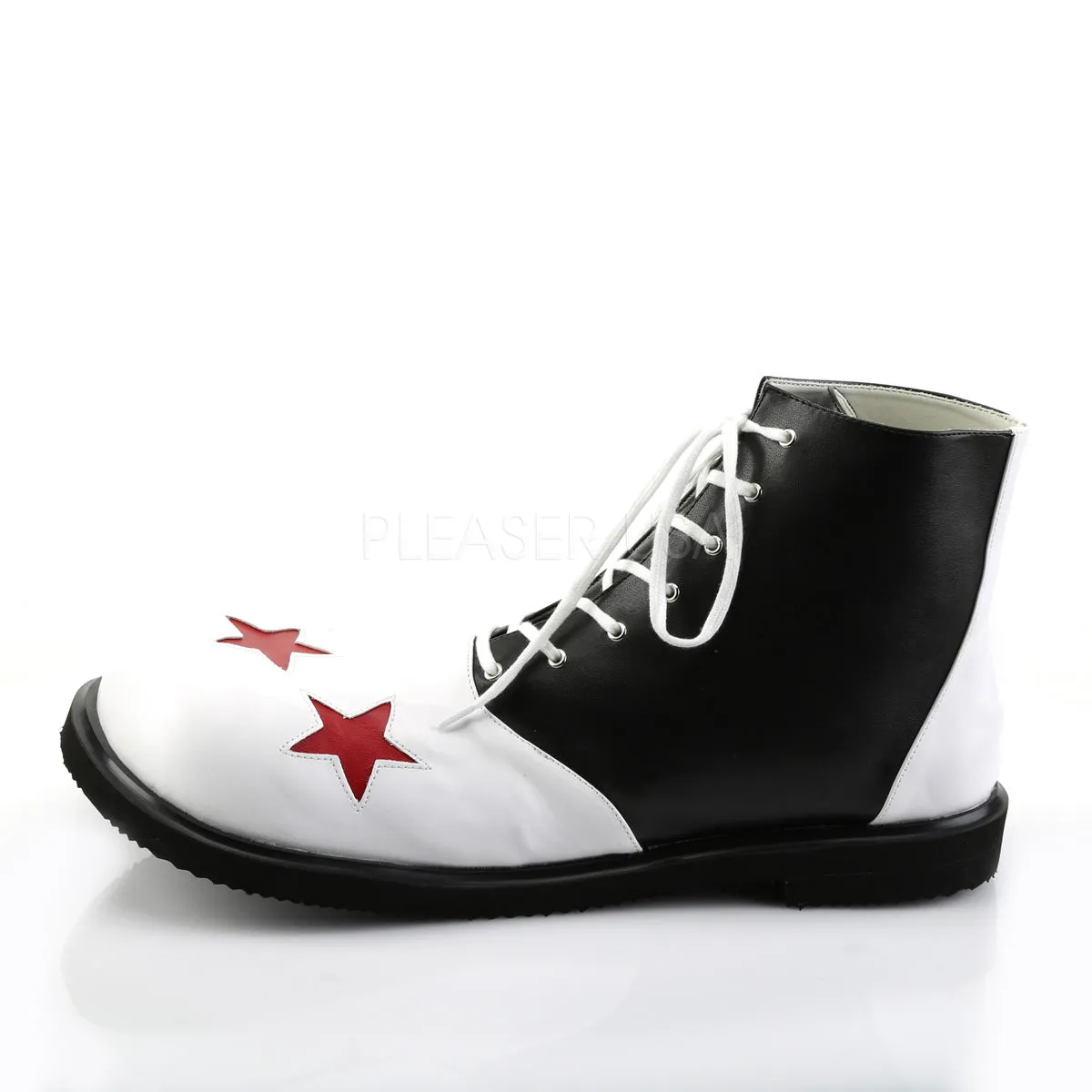 Black and White Clown Shoes