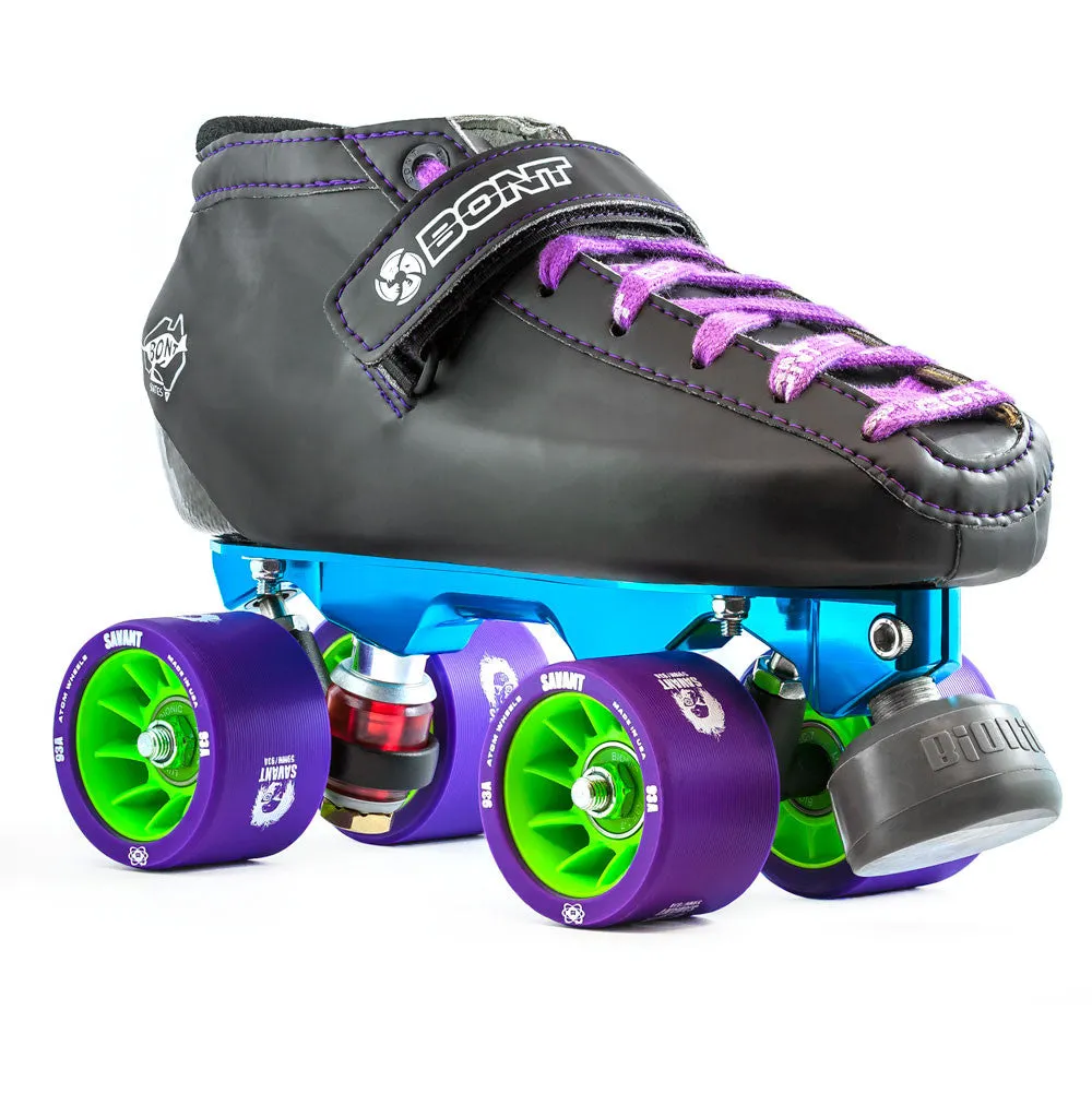 Black Beast Custom Roller Derby Skate